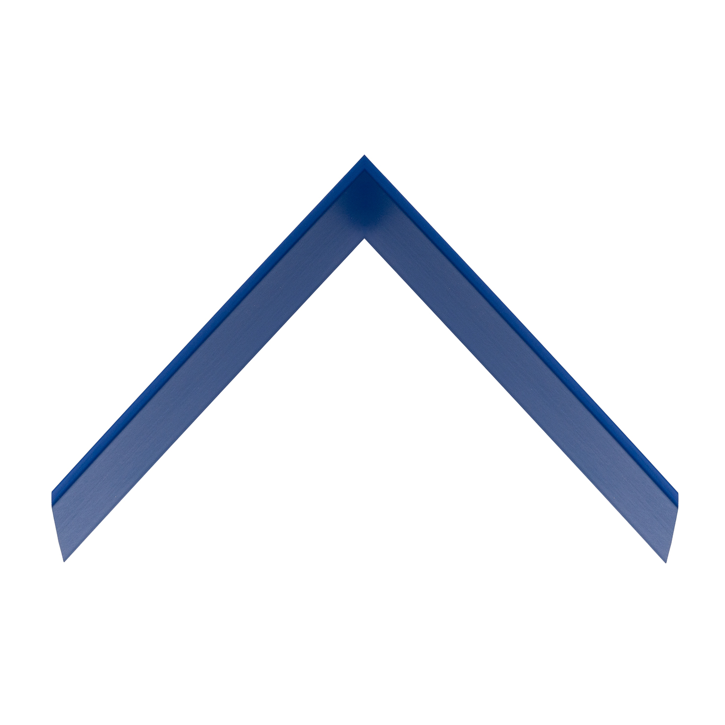 cornice legno ayous sagomata blu mare opaco | Albor