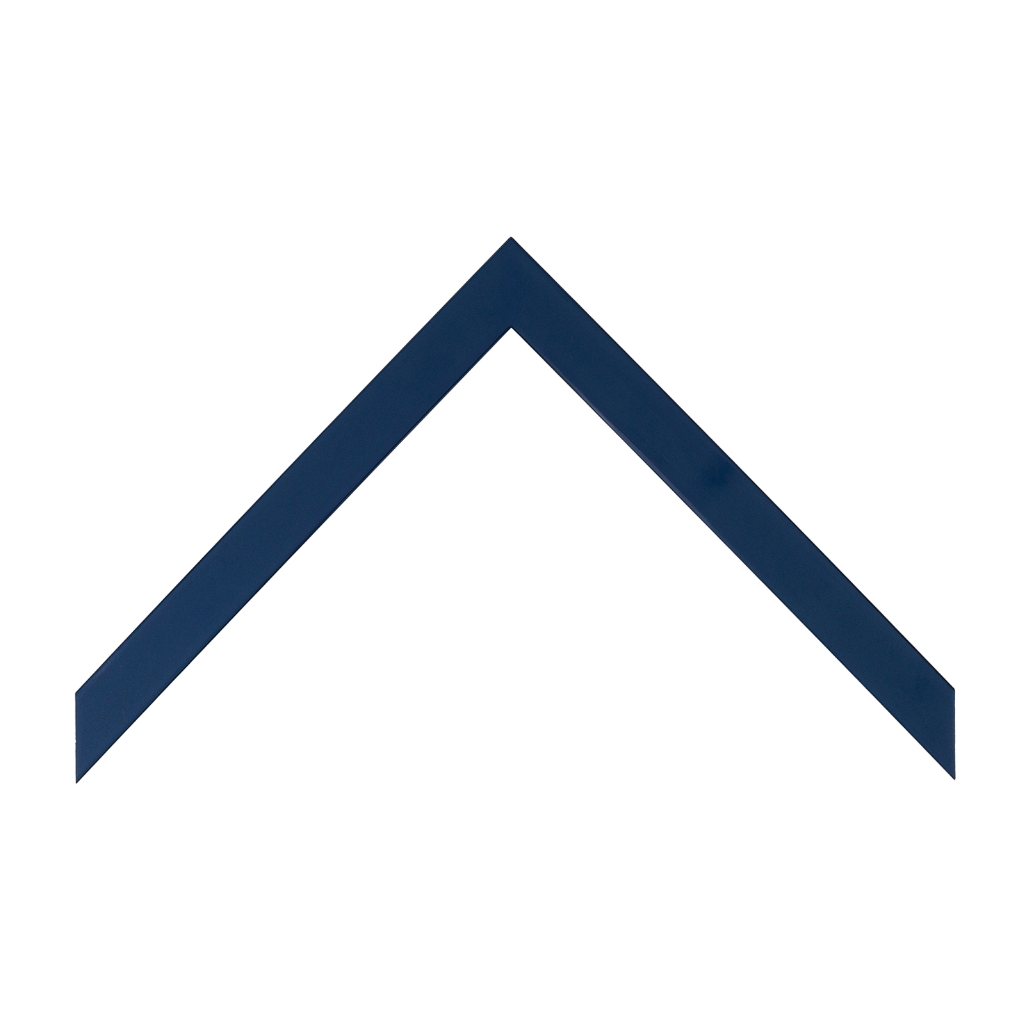 cornice legno ayous cassetta blu cobalto lucido | Albor