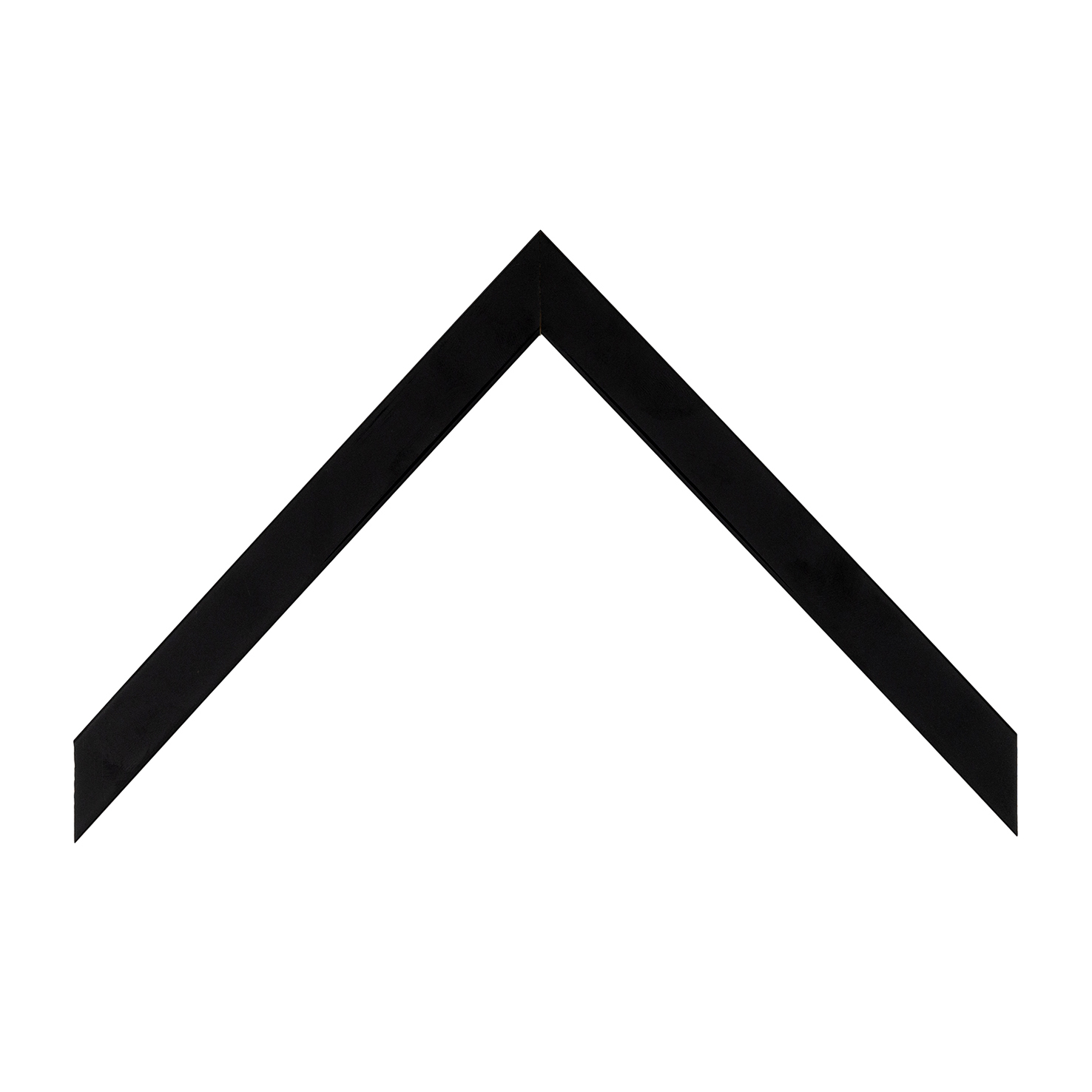 cornice legno ayous cassetta nero lucido | Albor