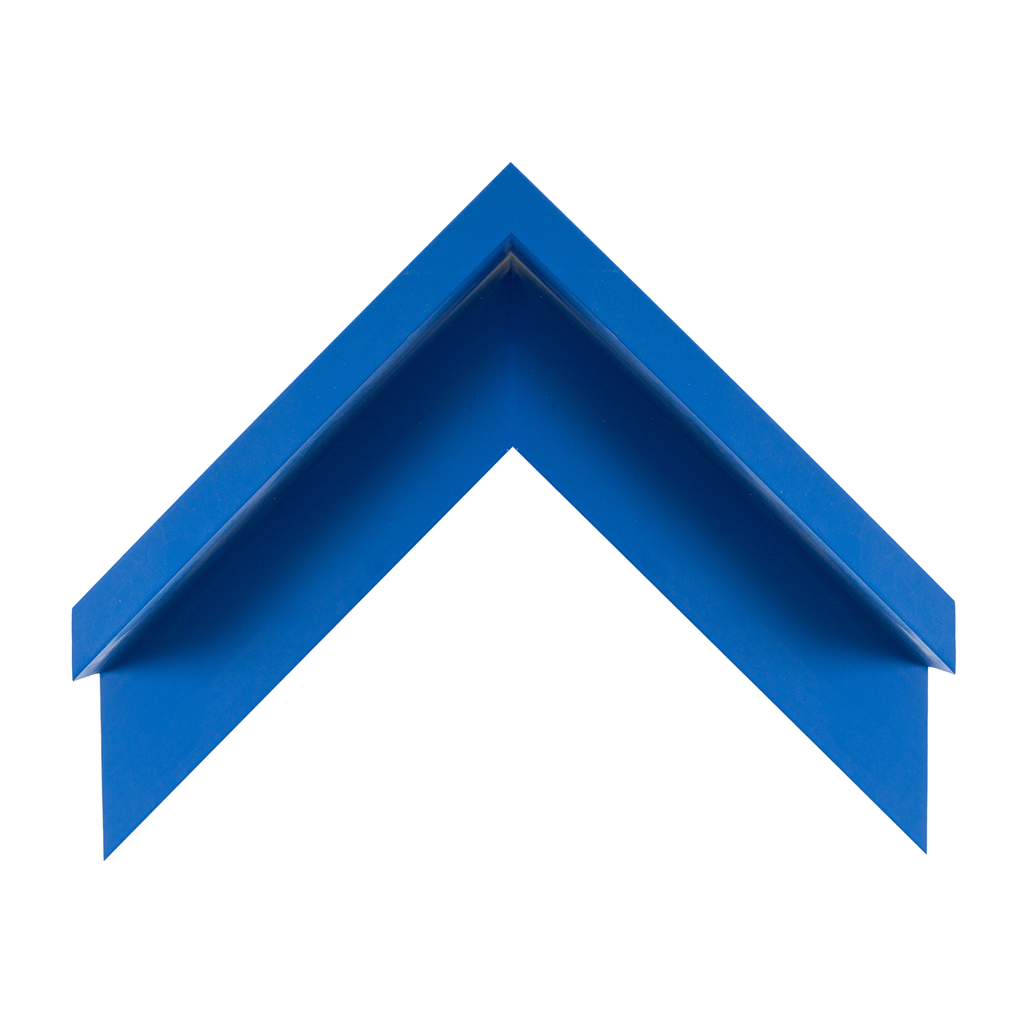 Cornice legno ayous cassetta americana blu grecia soft touch opaco | Albor