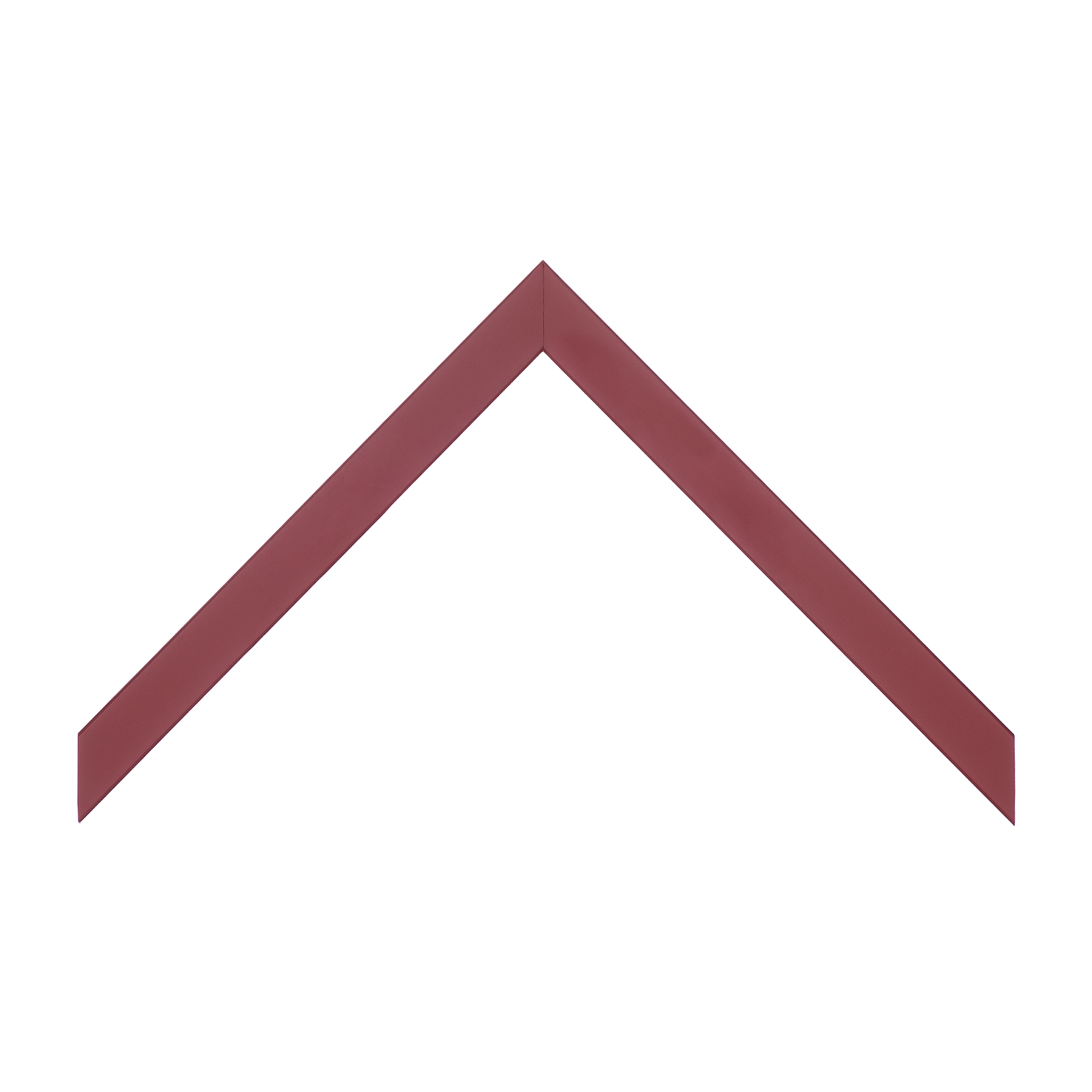 cornice legno ayous piatta rosso ferrari lucido | Albor