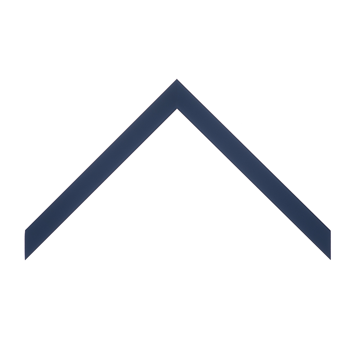 cornice legno ayous piatta blu opaco | Albor