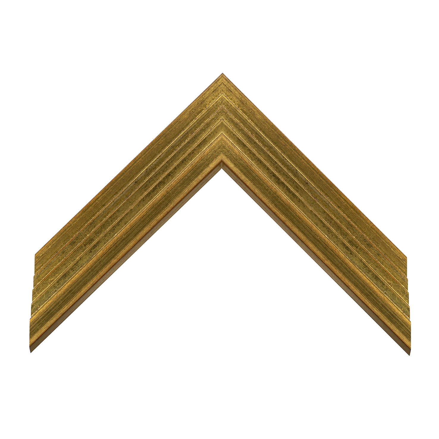 Cornice legno ayous sagomata oro foglia | Albor